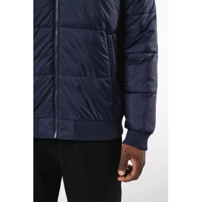 Unisex recycled ribstop jacket with hood